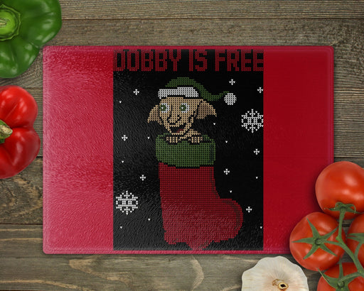 Free Elf! Cutting Board