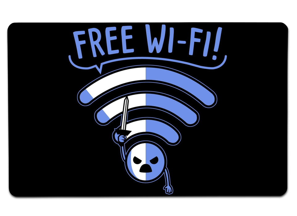 Free Wi Fi! Large Mouse Pad