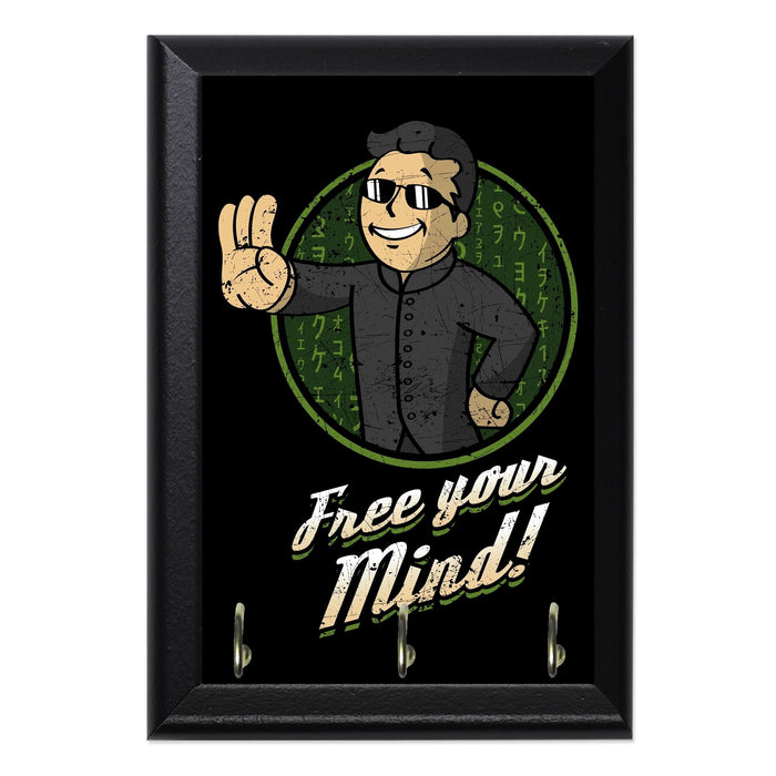 Free your Mind Key Hanging Wall Plaque - 8 x 6 / Yes