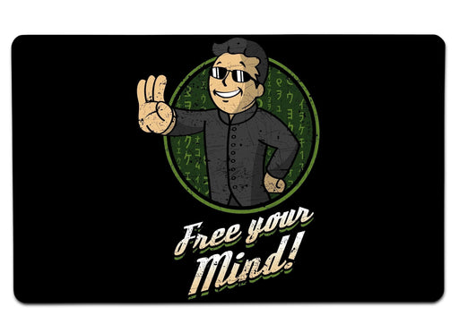 Free your Mind Large Mouse Pad