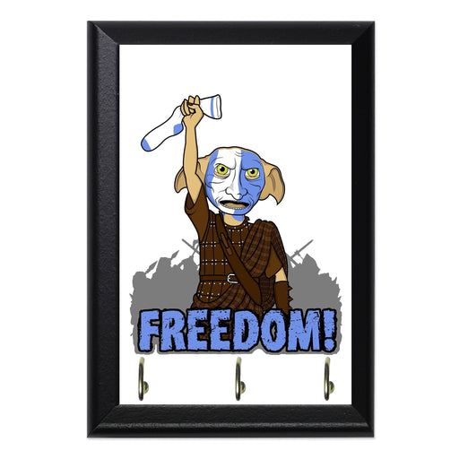 Freedom Key Hanging Plaque - 8 x 6 / Yes