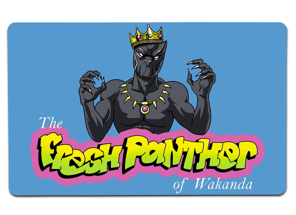 Fresh Panther Large Mouse Pad