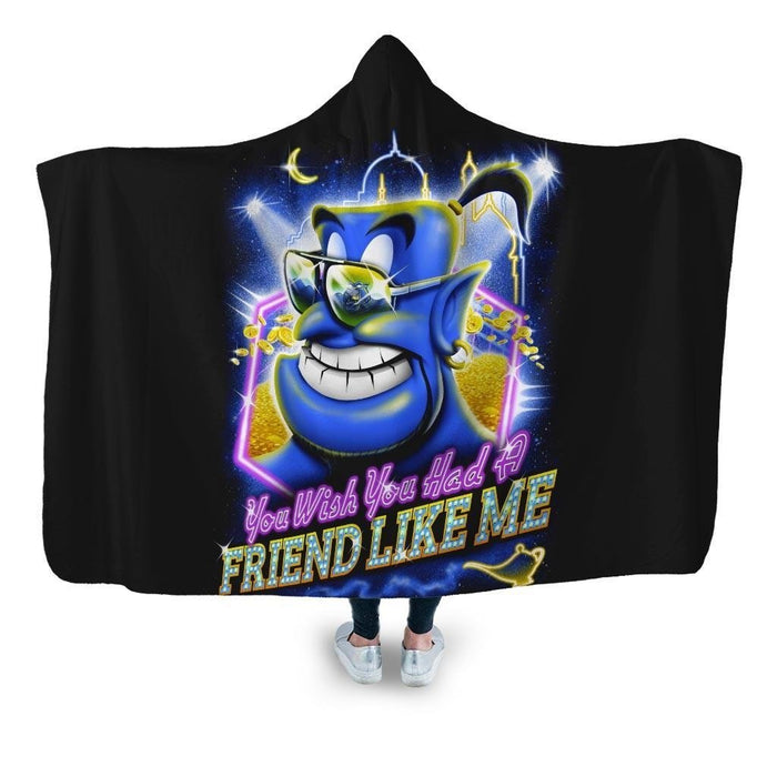 Friendlikeme Hooded Blanket - Adult / Premium Sherpa