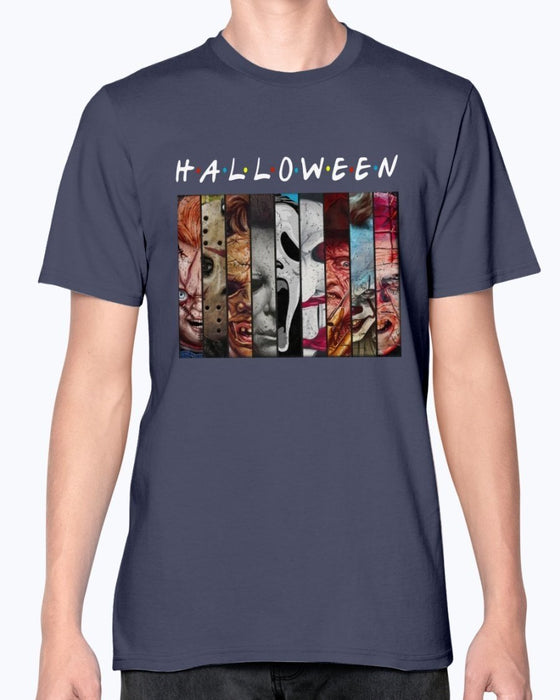 Friends Halloween T-Shirt - Navy / S