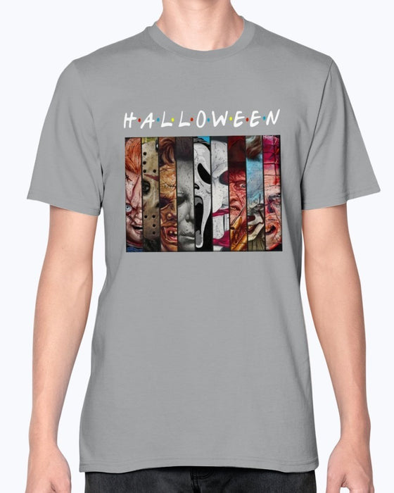 Friends Halloween T-Shirt - Storm Grey / S