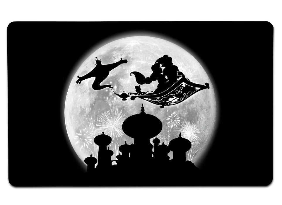 Full Moon Over Agrabah Large Mouse Pad