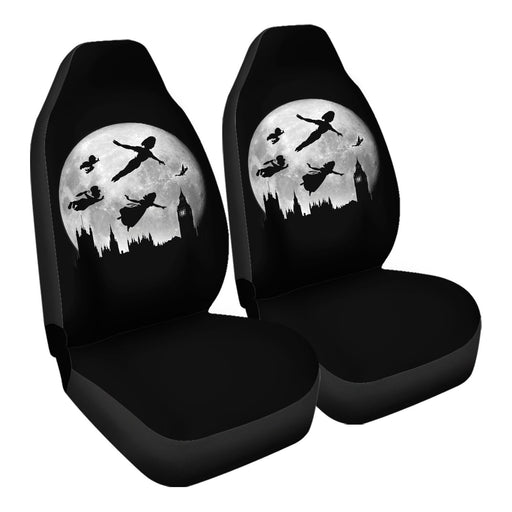 Full Moon Over London Car Seat Covers - One size