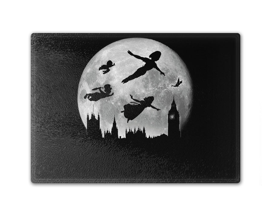 Full Moon Over London Cutting Board