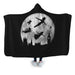 Full Moon Over London Hooded Blanket - Adult / Premium Sherpa