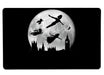 Full Moon Over London Large Mouse Pad