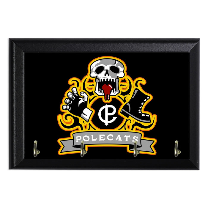 Full Throttle Polecats Key Hanging Wall Plaque - 8 x 6 / Yes