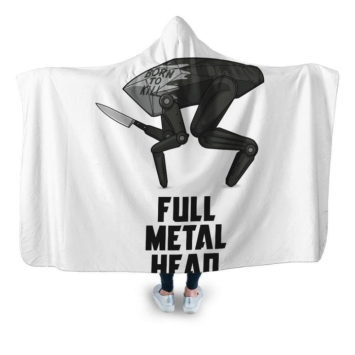 Fullmetal Head Hooded Blanket - Adult / Premium Sherpa