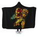 Galactic Bounty Hunter Tostadora Hooded Blanket - Adult / Premium Sherpa