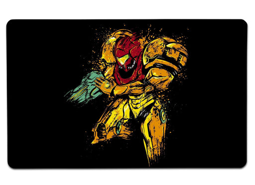 Galactic Bounty Hunter Tostadora Large Mouse Pad