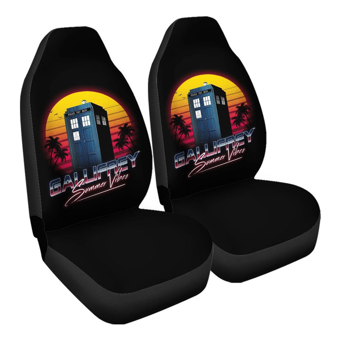 Gallifrey summer vibes Car Seat Covers - One size