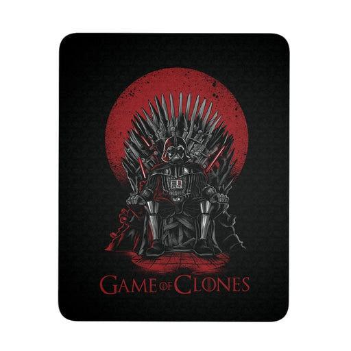 Game Of Clones Mouse Pad - Black