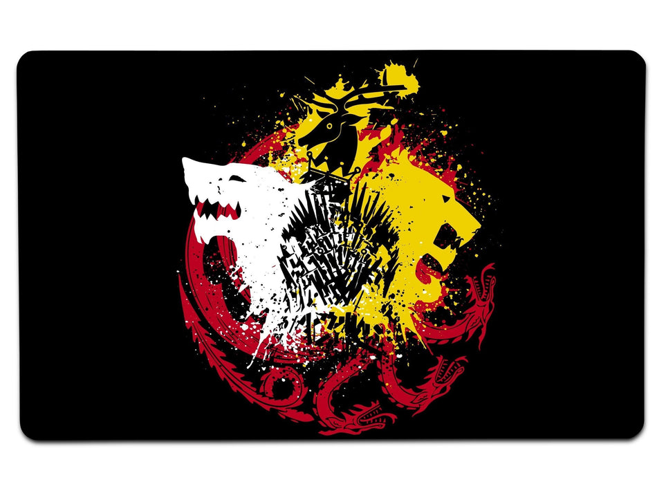 Game Of Colors Large Mouse Pad