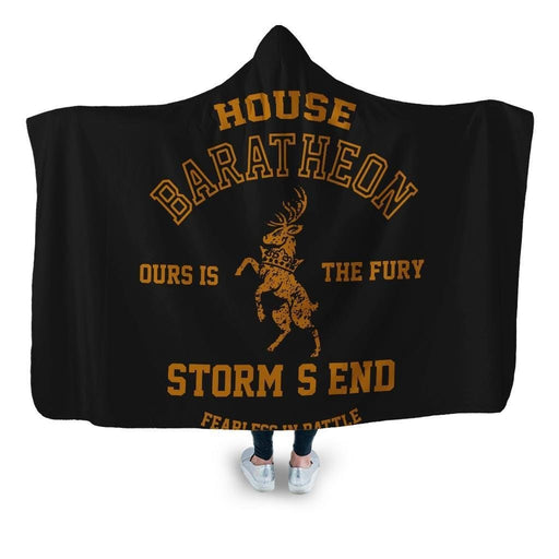 Game Of Thrones House Baratheon Hooded Blanket - Adult / Premium Sherpa