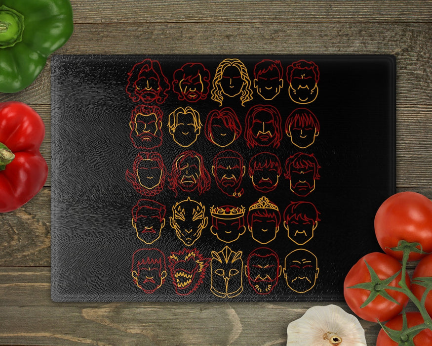 Game Of Thrones Minimalism Cutting Board