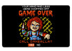 Game Over Cp2 Death Large Mouse Pad