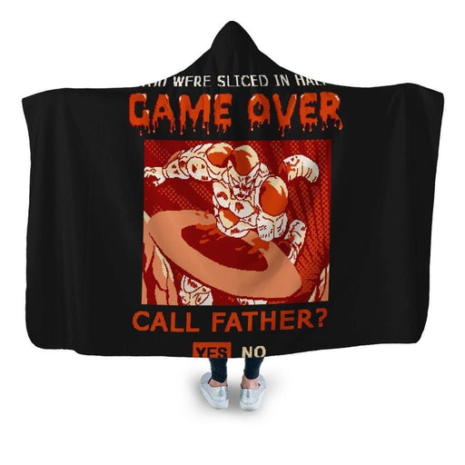 Game Over Frieza Hooded Blanket - Adult / Premium Sherpa