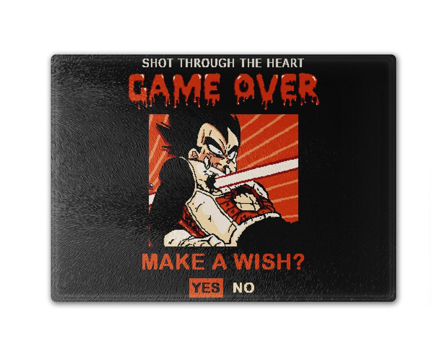 Game Over Vegeta Cutting Board