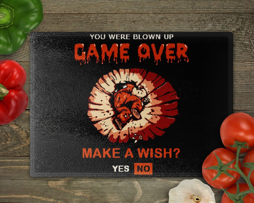 Game Over Yamcha Cutting Board