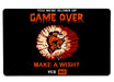 Game Over Yamcha Large Mouse Pad