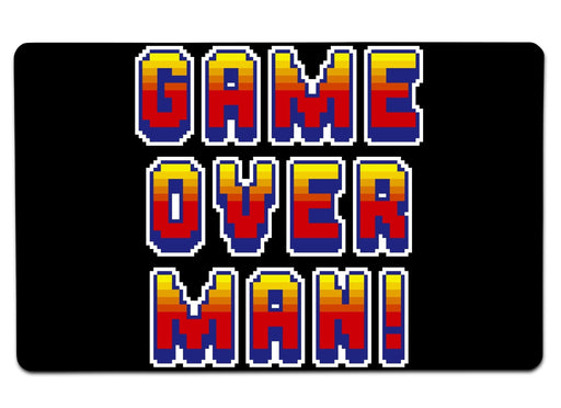 Game Over Man Large Mouse Pad
