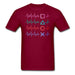 Gamer Heart Beat Unisex Classic T-Shirt - burgundy / S