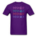 Gamer Heart Beat Unisex Classic T-Shirt - purple / S