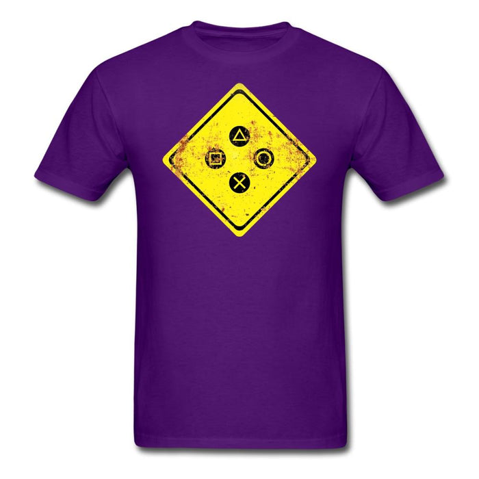 Gamer Zone Vintage Sign Unisex Classic T-Shirt - purple / S