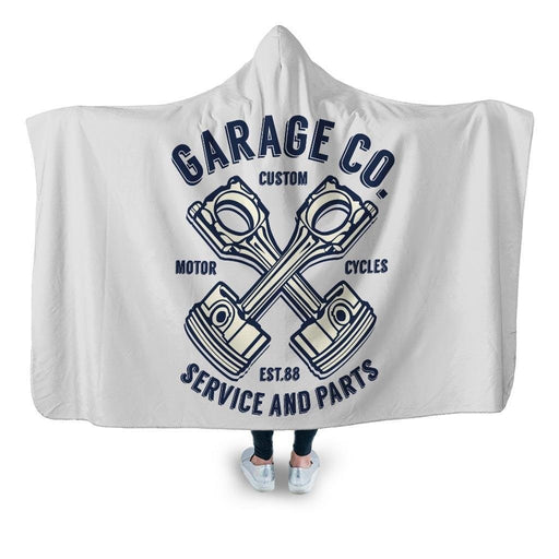 Garage Co Hooded Blanket - Adult / Premium Sherpa