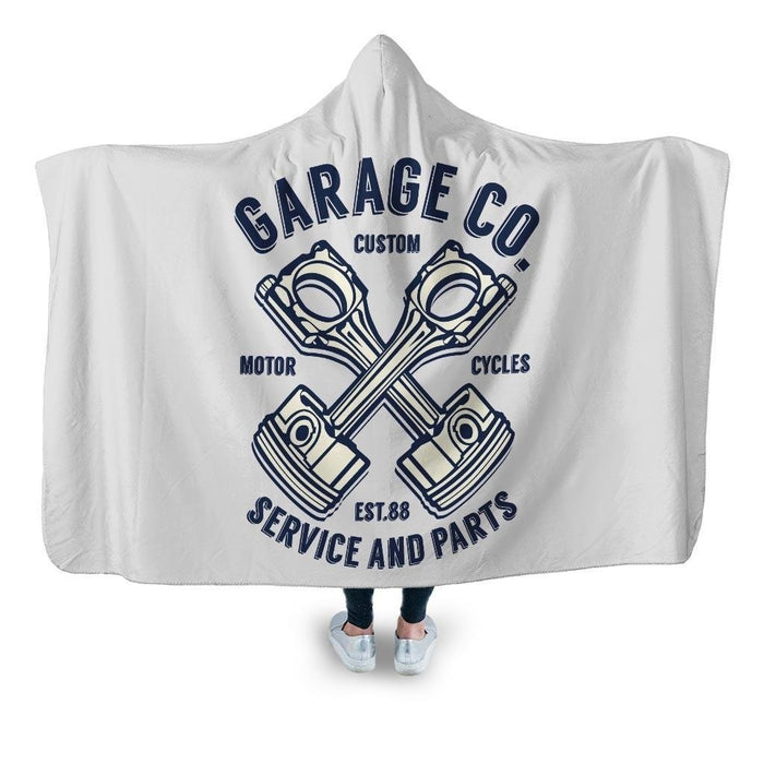 Garage Co Hooded Blanket - Adult / Premium Sherpa