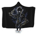 Gas Mask Scissors Hooded Blanket - Adult / Premium Sherpa