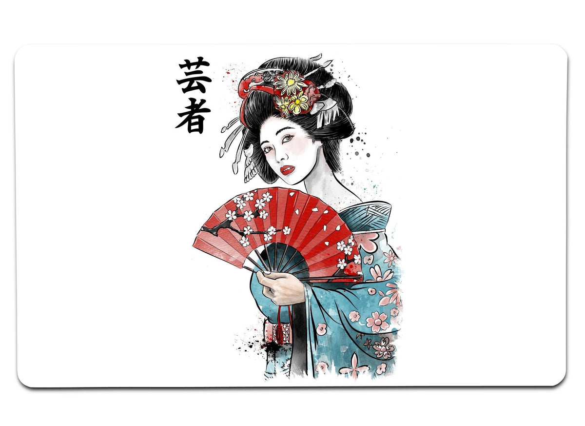 Geisha Large Mouse Pad - Large Mouse Pad | Nurd Tyme — Nurdtyme LLC