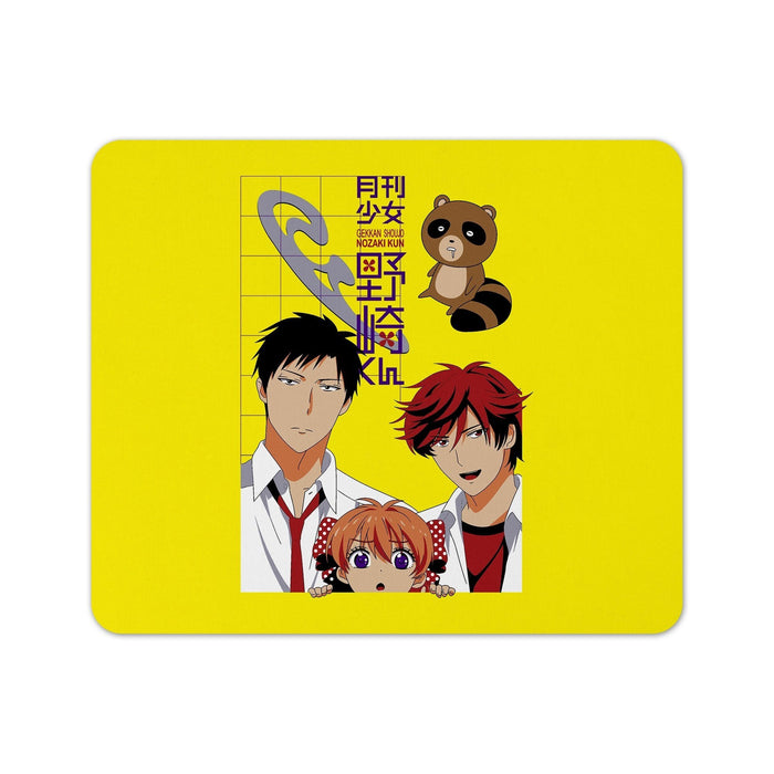 Gekkan Shoujo Nozaki Kun Anime Mouse Pad