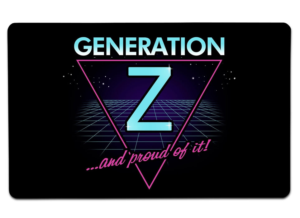 Gen Z And Proud Of Large Mouse Pad