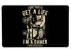 Get A Life Large Mouse Pad