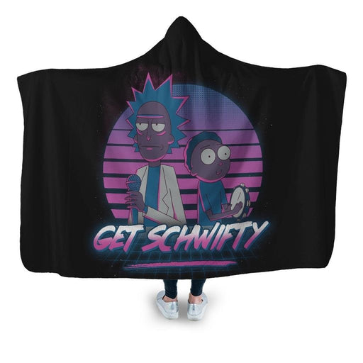 Get Schwifty Hooded Blanket - Adult / Premium Sherpa
