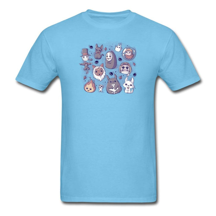 Ghibli Love Unisex Classic T-Shirt - aquatic blue / S