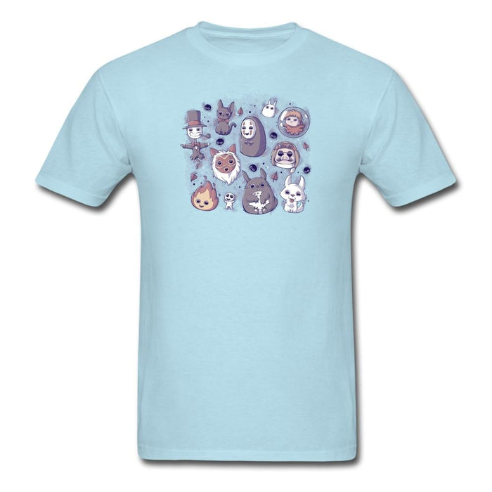 Ghibli Love Unisex Classic T-Shirt - powder blue / S