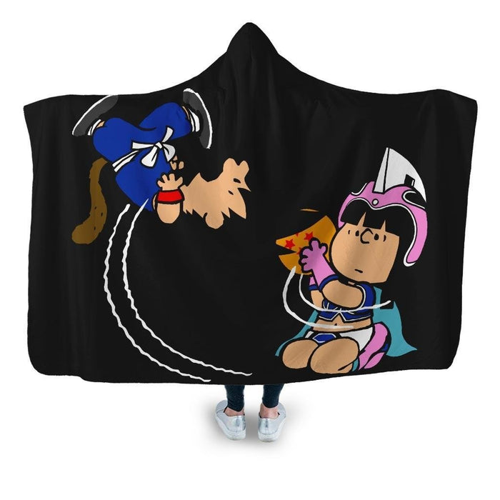 Gimmie That! Hooded Blanket - Adult / Premium Sherpa