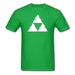 Glitch Triforce Unisex Classic T-Shirt - bright green / S
