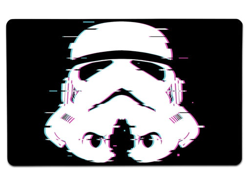 Glitch Trooper Large Mouse Pad