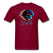 Glitchzilla Unisex Classic T-Shirt - burgundy / S