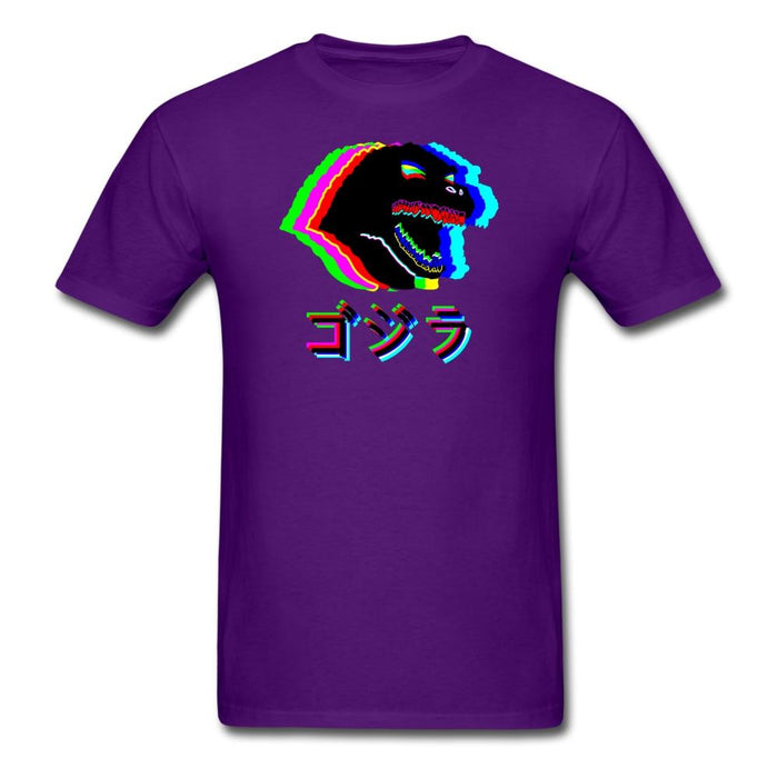 Glitchzilla Unisex Classic T-Shirt - purple / S