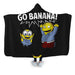 Go Banana! Hooded Blanket - Adult / Premium Sherpa