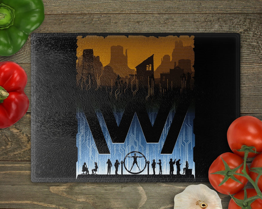 Go Between Worlds Cutting Board