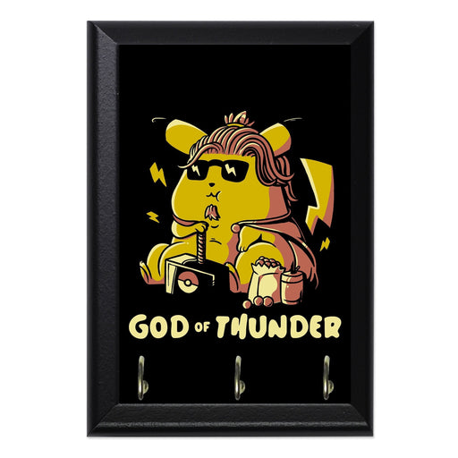 God of Thunder Key Hanging Plaque - 8 x 6 / Yes